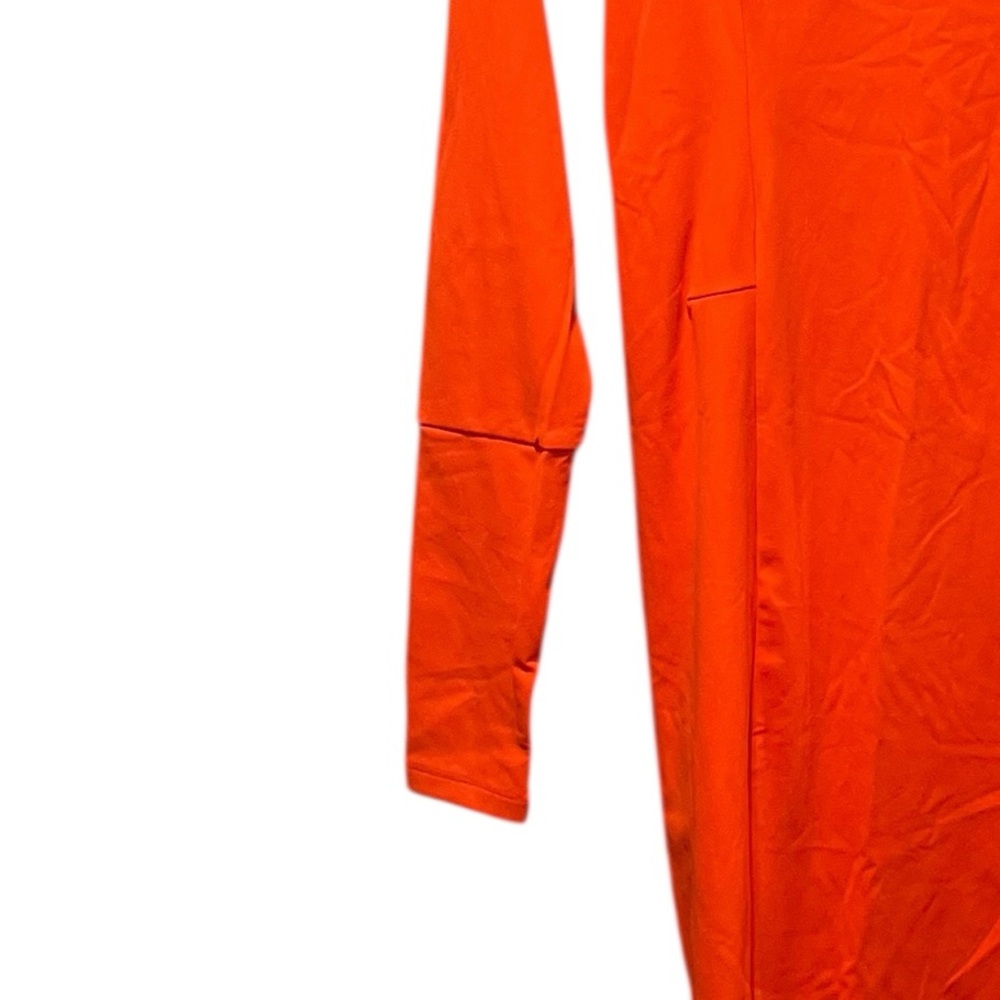Balance Athletica Tati Bodycon Orange Dress Size Medium - Picture 5 of 10